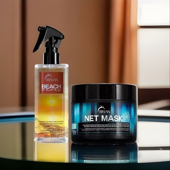 BUNDLE TRUSS Professional Net Mask Hair Repair + Beach Waves Styling Spray - Picture 6 of 16